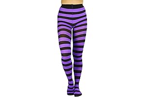 Striped Tights: A Pop of Color and Style