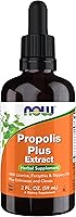 Vista 1 de NOW Foods Suplementos, Propolis Plus Extracto líquido con gotero, suplemento herbario, 2 onzas