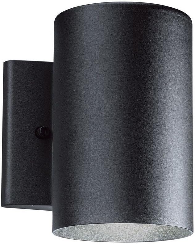 Kichler 11250BKT30 LED Outdoor Wall Mount, Textured Black, 7.00x6.50x5.00 Textured Black 7"