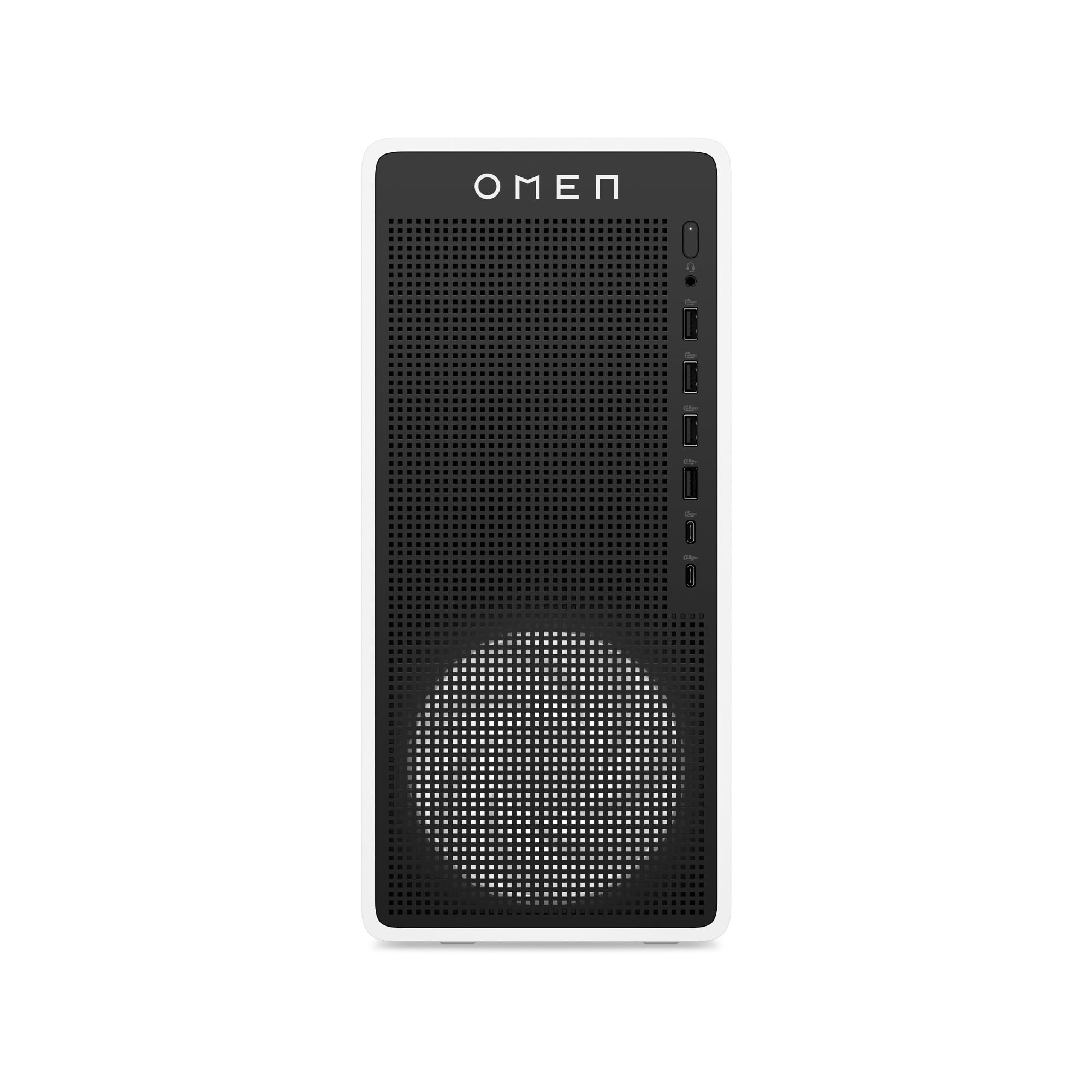 HP OMEN 16L TG03-0005sl, Desktop Gaming, Intel Core Ultra 7 265F, Intel Evo Edition, 32GB RAM, 1TB SSD, NVIDIA RTX 5060 8GB, Alluminio, 3 Mesi di PC Game Pass Inclusi, Windows 11, Bianco