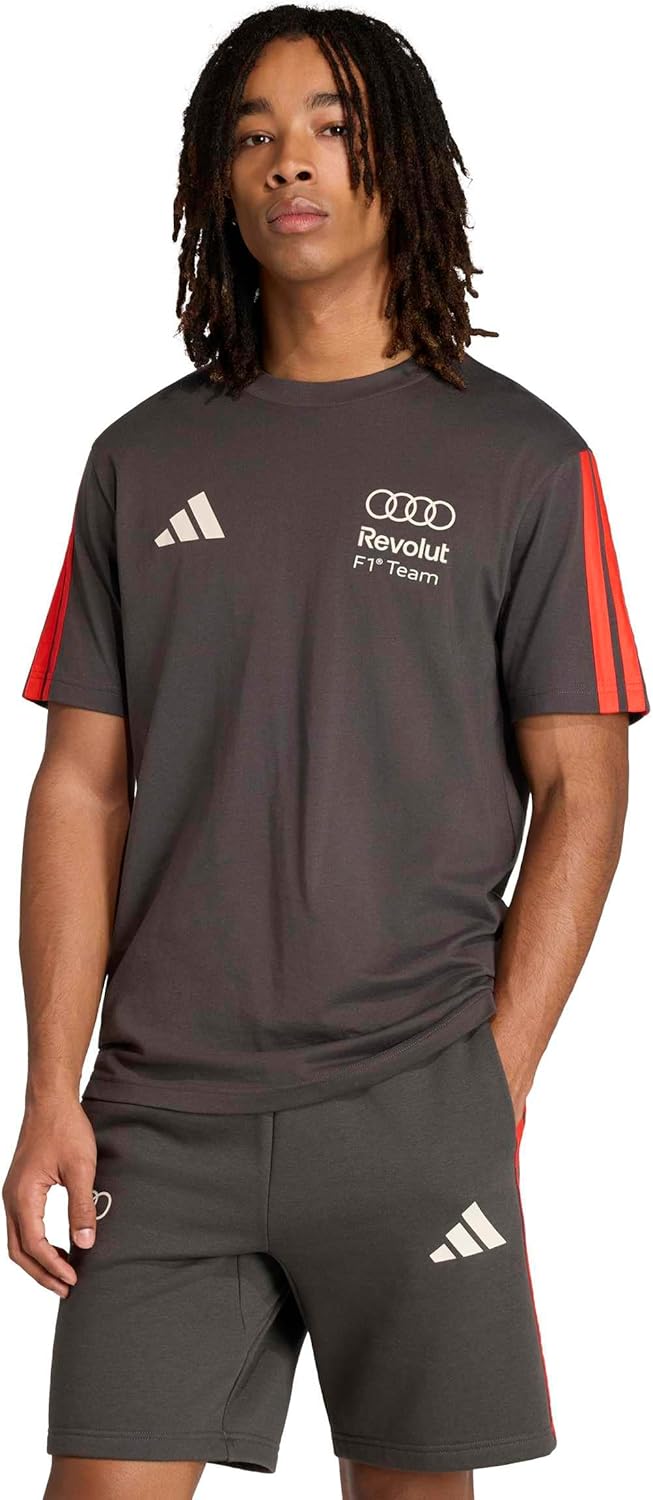 adidas Men's Audi Formula One Team Alphaskin Short Sleeve T-Shirt Men