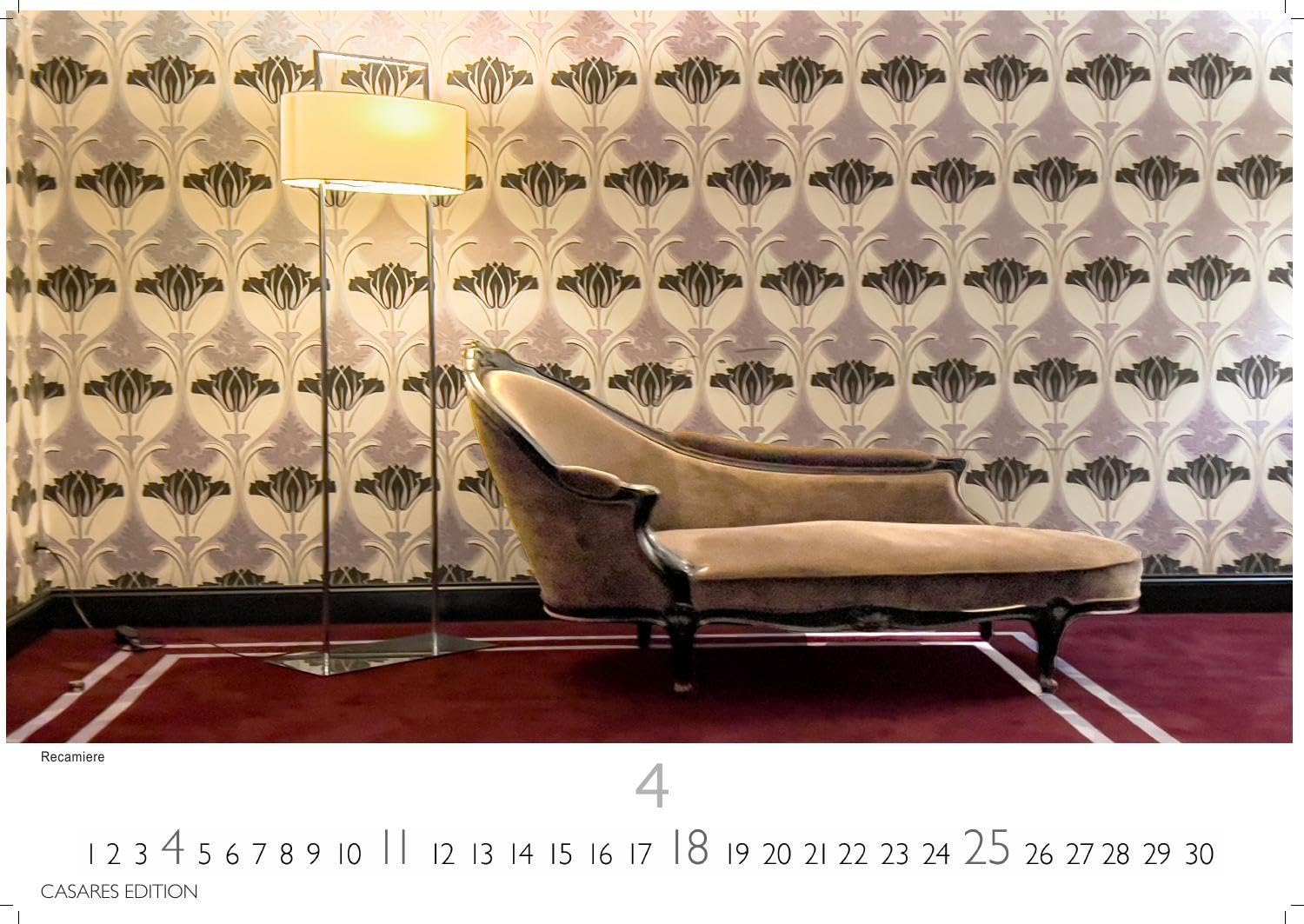 Jugendstil Kalender 2027 - Wandkalender | Fotokalender Kunst 35x50cm Großformat - Stilvolle künstlerische Motiven im Jugendstil für das ganze Jahr.