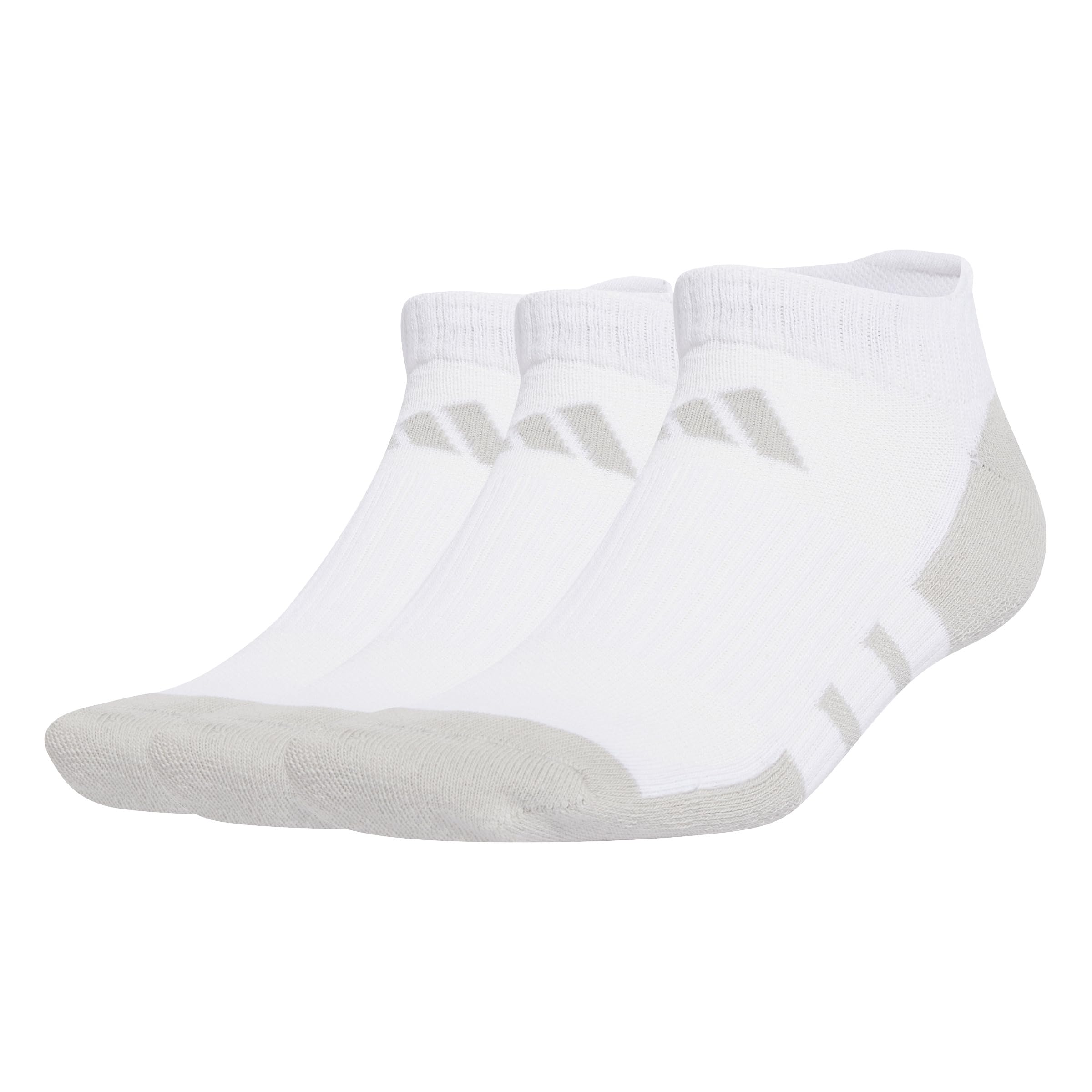 Adidas Unisex Blanc Football Socks Essentials Climacool Low Cut (X3)