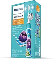 Vista 8 de Cepillo dental eléctrico recargable con conexión a Bluetooth Philips Sonicare para niños, Estándar