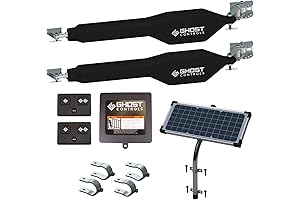 Industrial Strength Solar Automatic Dual Swing Gate Opener with Wireless Remote