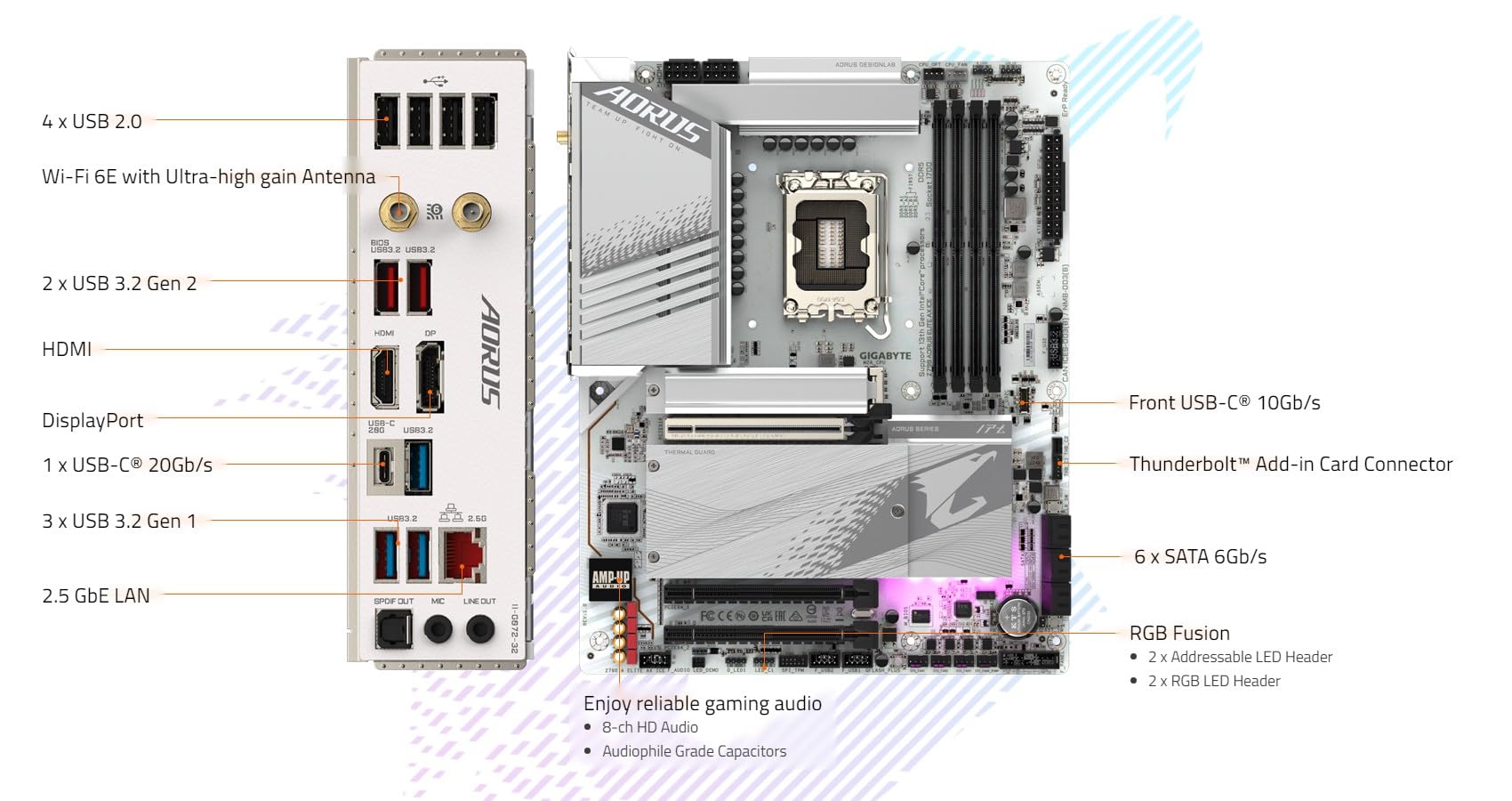 Amazon.com: MICRO CENTER CPU Motherboard Intel Core i7-13700K 13th