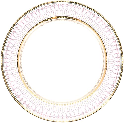 NOLITOY Plato de comida, bandeja de aperitivos de 10 pulgadas, plato de postre de frutas, plato de aperitivos para cocinas de fiesta (rosa)