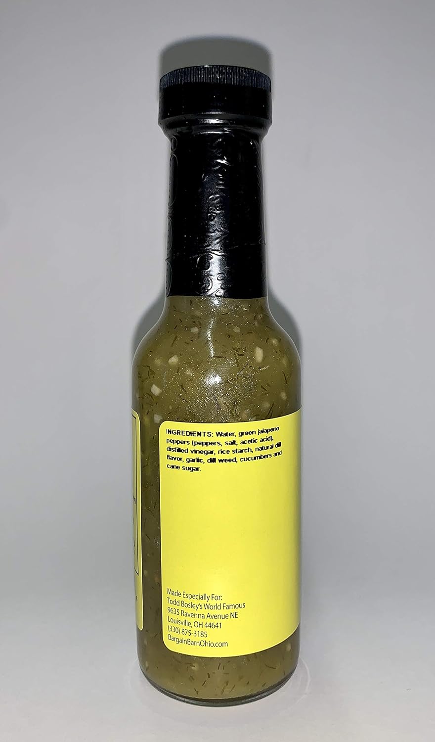 Todd Bosley's World Famous Dill Pickle Hot Sauce (4 Pack)
