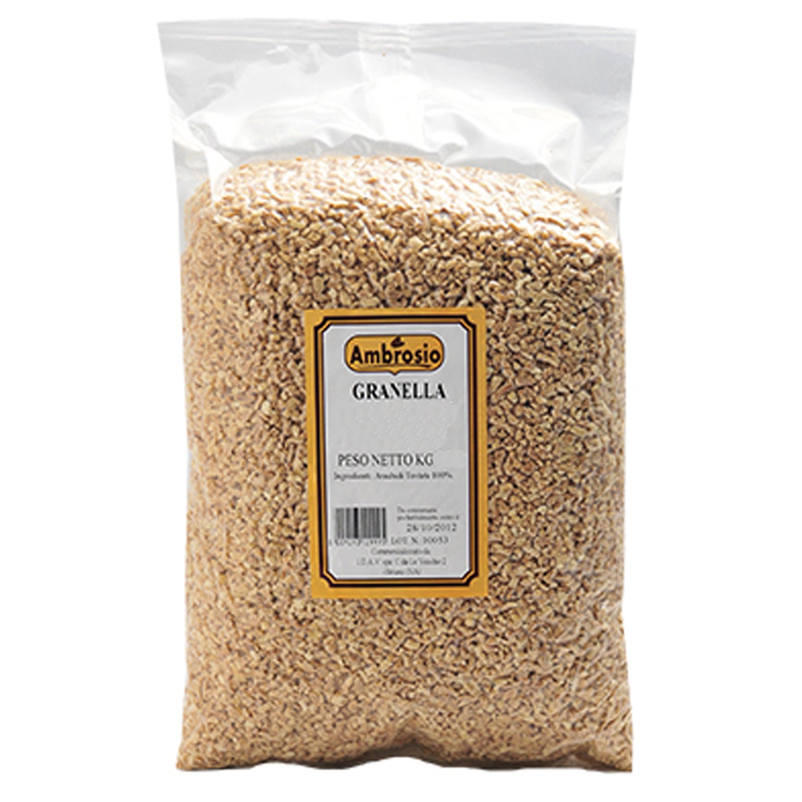 GRANELLA DI NOCCIOLE AMBROSIO 1 KG 1000gr NOCCIOLA GUARNIZIONI DOLCI TORTA
