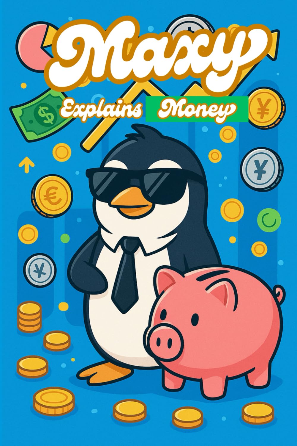 Maxy Explains Money: Financial Literacy for Beginners: A Fun Guide to Saving, Budgeting, and Learning Compound Interest. With Interactive Activities for Ages 8-12
