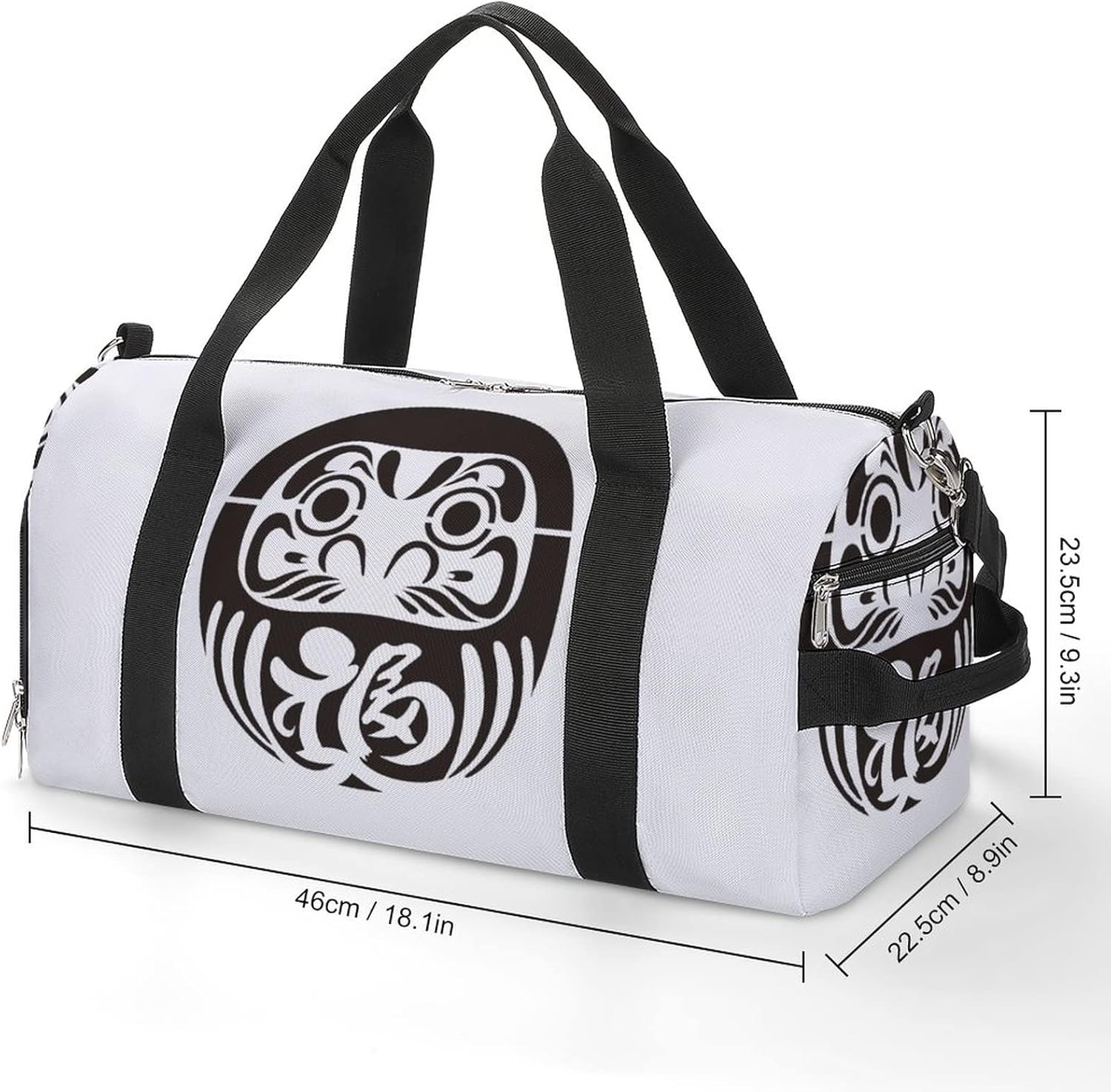 福だるま 縁起物だるま スポーツバッグ メンズ ジムバック ボストンバッグ 旅行バッグ リュック ゴルフバッグ ラベルバッグ 斜め掛