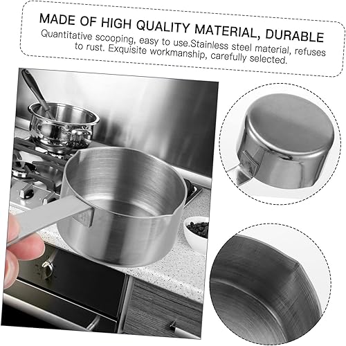 Miniatura 9 de 1 cacerola de inducción wok líquido tazas medidoras sartén antiadherente con tapa olla de pasta de acero inoxidable mini olla olla sopa sartén hogar