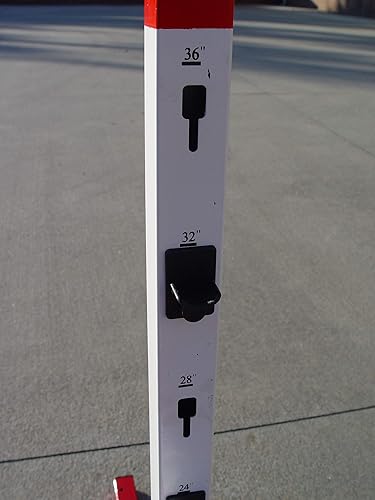 Miniatura 2 de Salto de panel de agilidad para perros, rojo-blanco