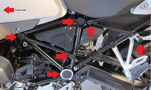 Miniatura 6 de XKMT-Juego de enchufes (13 tapas) compatible con BMW R 1200 GS LC ADVENTURE (2014-2019) B07M6N3P2S