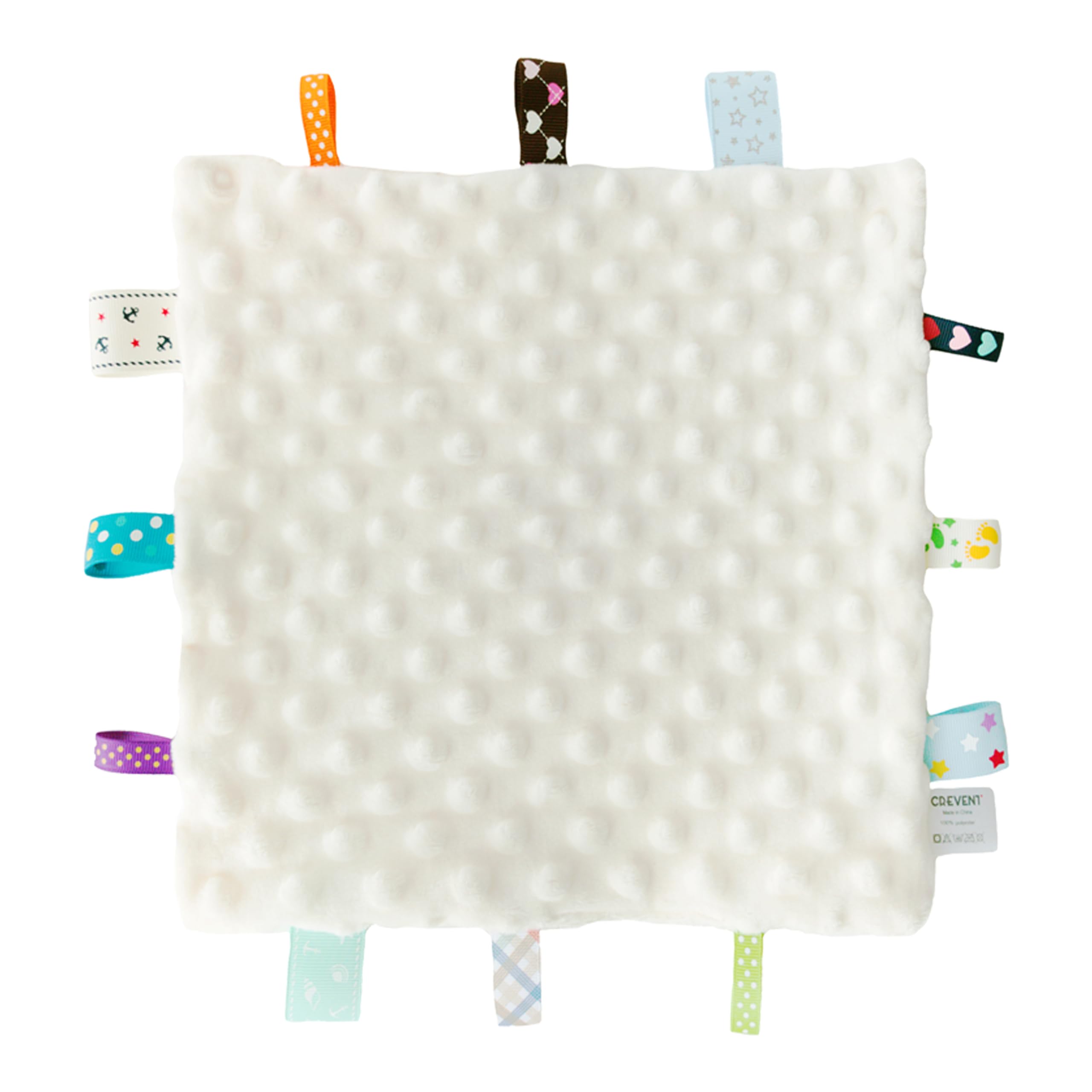 CREVENT Juego de regalo para niñas y niños, cesta organizadora de pañales con 1 manta, 1 etiqueta, 1 Lovey, 3 calcetines, 2 mamelucos para bebé, 1 móvil para cuna, 1 bolsa de regalo, esencial para
