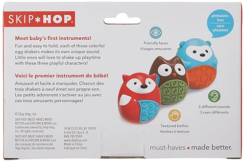 Miniatura 3 de Skip Hop Egg Shaker Trio - Juguete para bebé Explore y más juego de 3 piezas