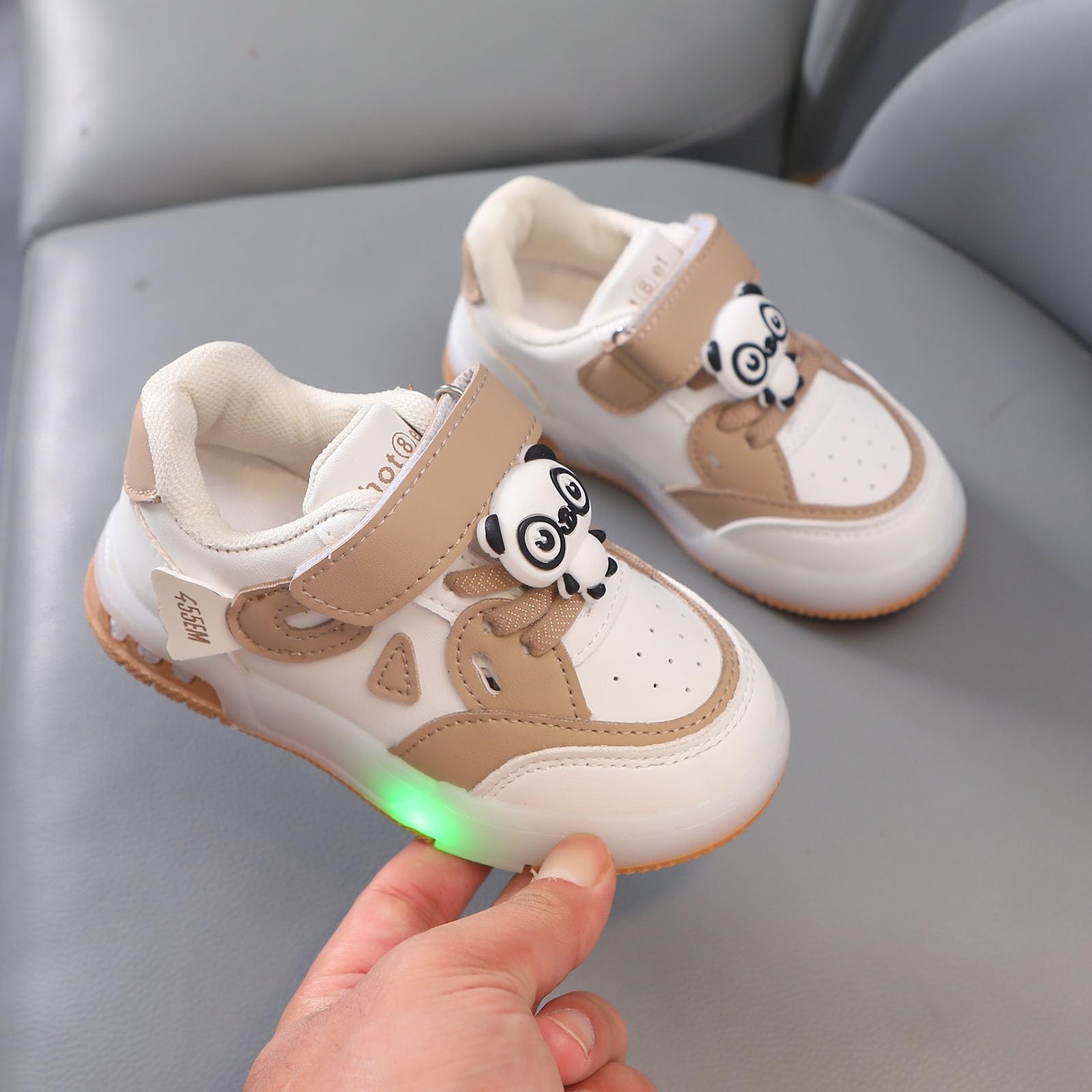 Generisch Chaussures lumineuses pour filles, tout-petits, chaussures de randonnée, chaussures de loisirs