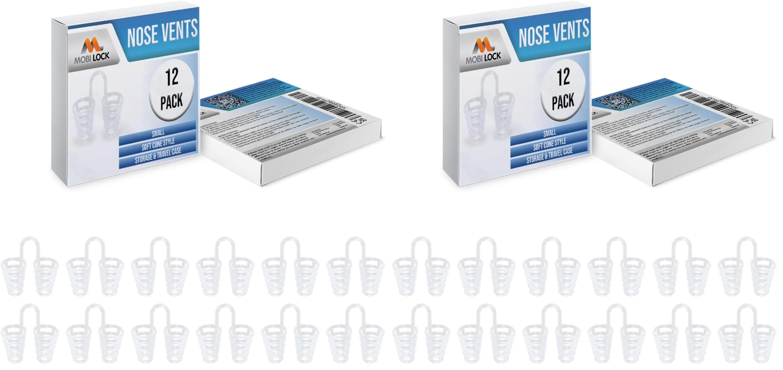 Nose Vent Sinus Relief Dilator (Pack of 8 Various Sizes) - A Simple Solution for Nasal Snorers - Reusable Snoring Device to Enjoy a Peaceful Night's Sleep - by Mobi Lock — Amazon image 20
