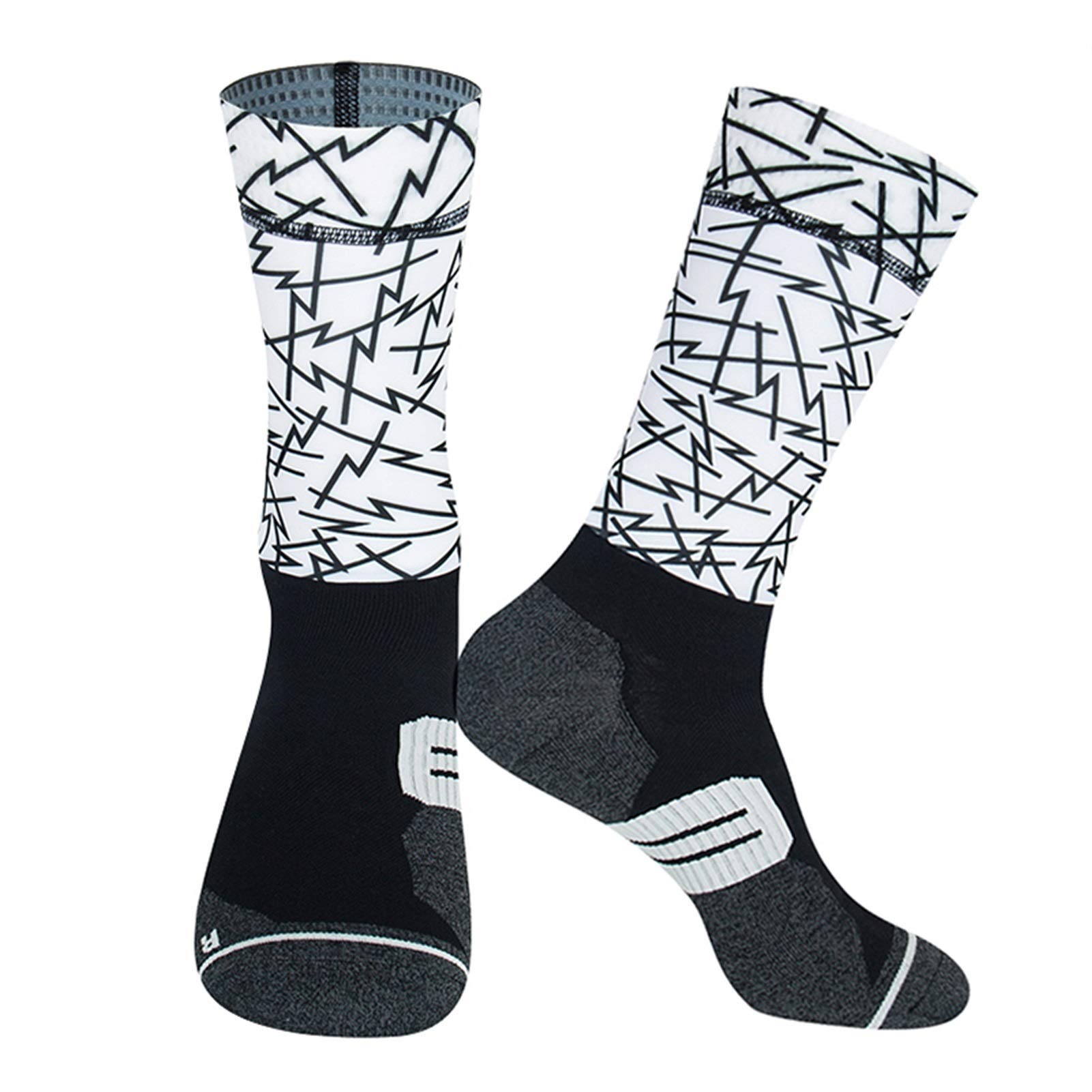 Antideslizante profesional calcetines de bicicleta de bicicleta de compresión de bicicleta calcetines deportivos hombres y mujeres calcetines deportivos calcetines de ciclismo de carreras calcetines d