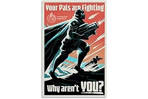 TONN Helldivers 2 Gaming Recruitment Wall Decor, Refunds for Items Never Received