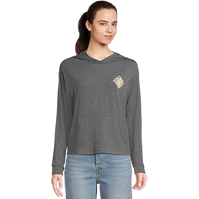 Salty Crew Tippet Fill Tech Hoodie charcoal