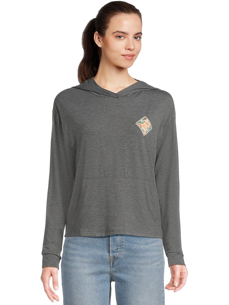 Gray Salty Crew Tippet Fill Tech Hoodie