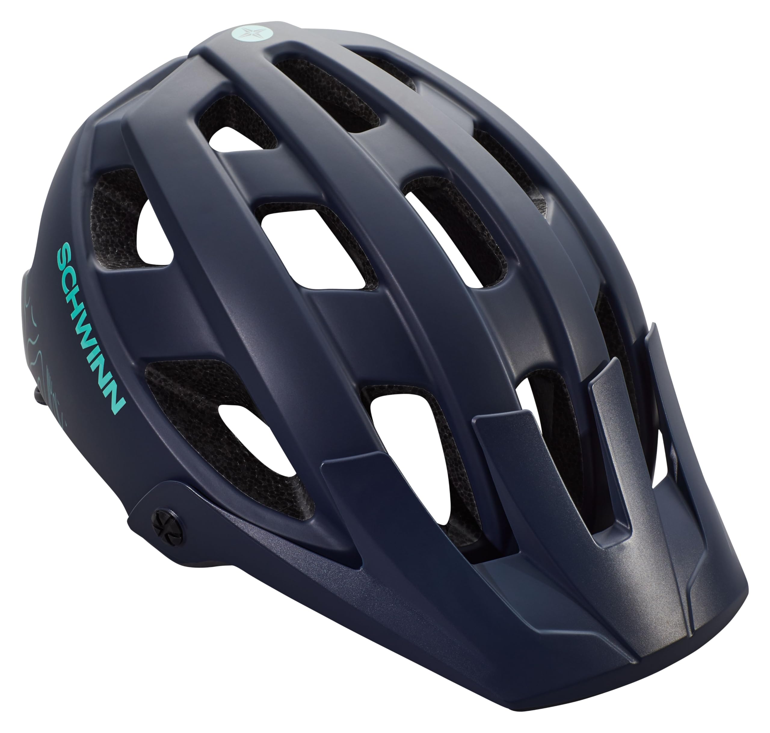 Schwinn Bunker ERT Casque de vélo pour Enfant/Adulte, Tour de tête 53-39 cm, M, Bleu Marine