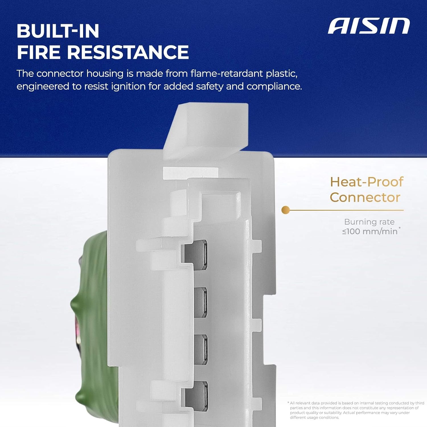 AISIN AFTERMARKET BMRCH-00026 HVAC Blower Motor Resistor Kit - Compatible with Jeep Grand Cherokee 1993-1999, Dodge Ram 1500 2500 3500 1994-2002 2006