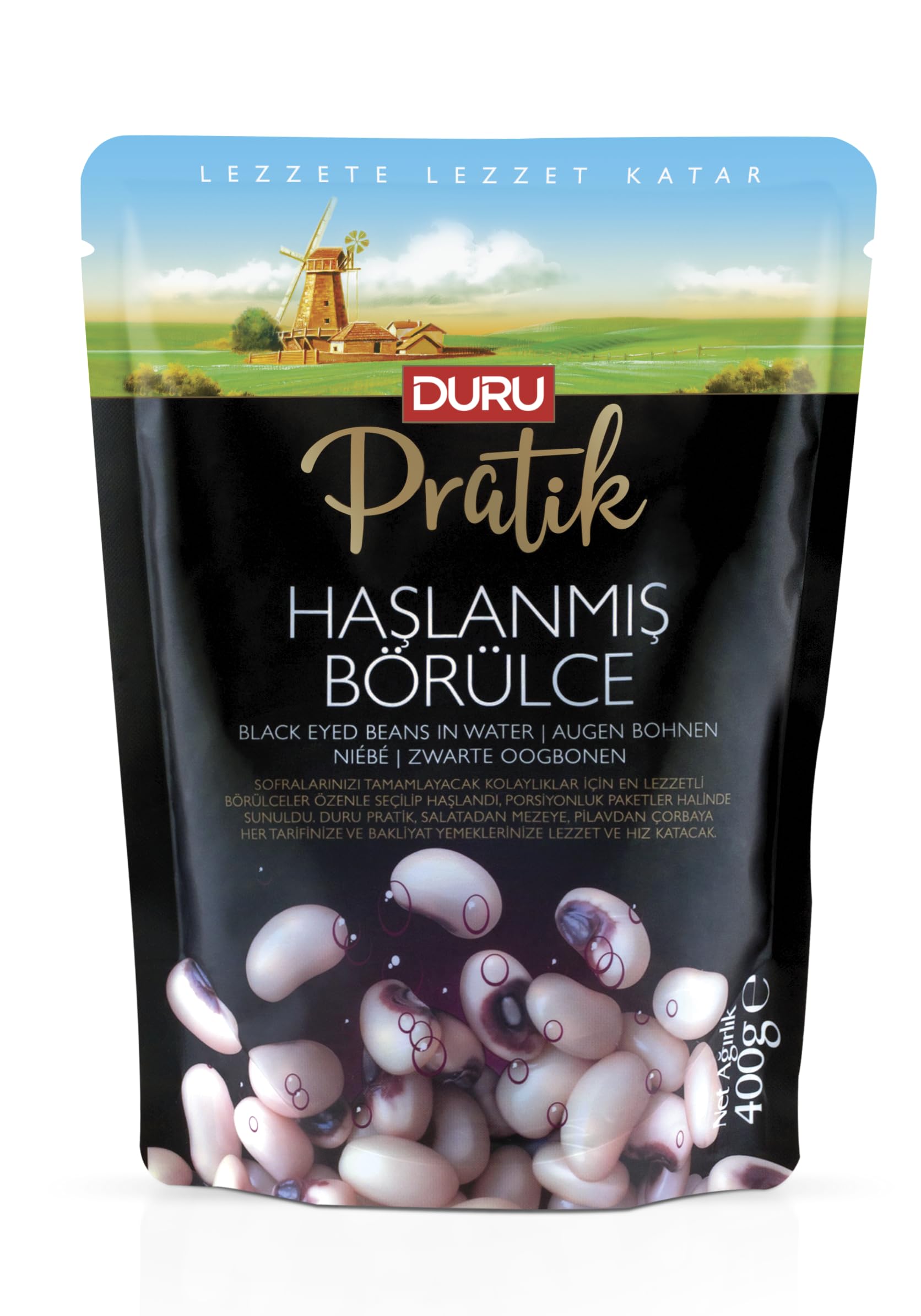 Duru Pratik Haşlanmış Börülce 400g Gr