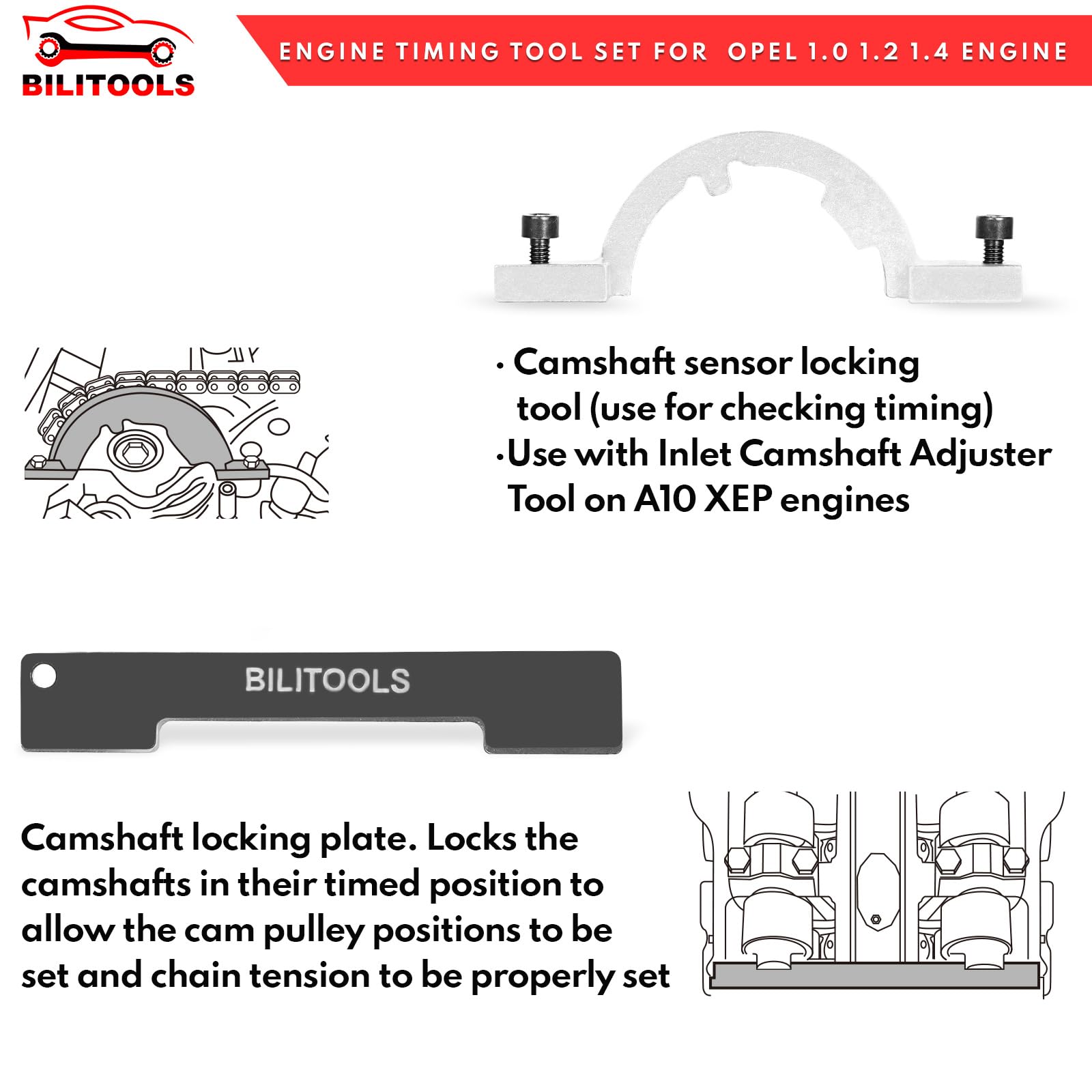 Tool Set DAYUAN Turbo Engine Timing Locking Tools Set Compatible Turbo Kit - View #5