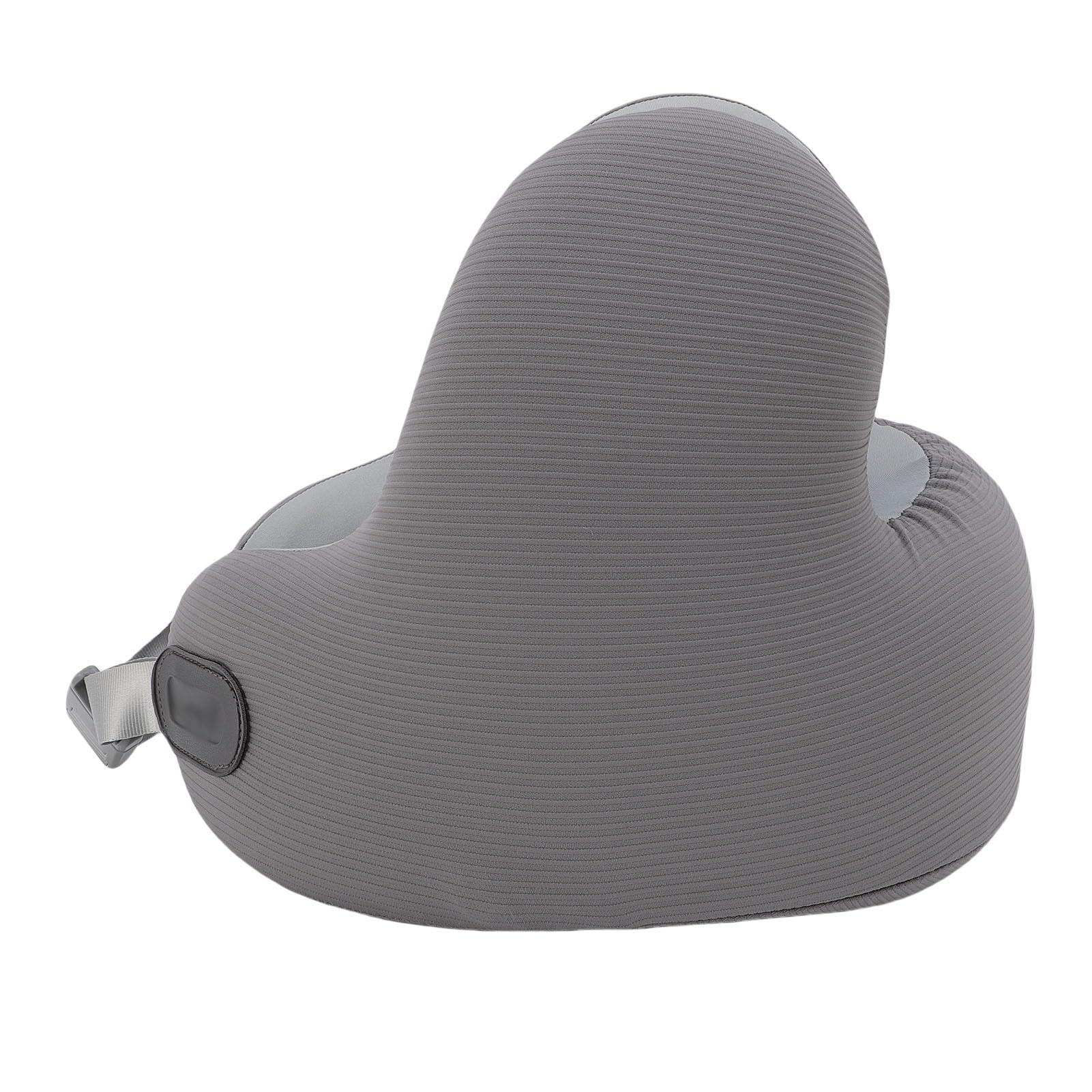 Bewinner Reise-Nackenkissen mit Bluetooth-Headset, Ergonomisches Reise-Musikkissen, Halbrundes Bluetooth-Musik-Nackenkissen mit Geräuschreduzierenden Ohrenschützern für Zuhause,