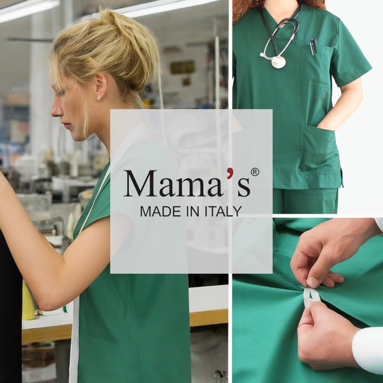 Mama's Divisa Sanitaria Donna/Uomo - No Stiro