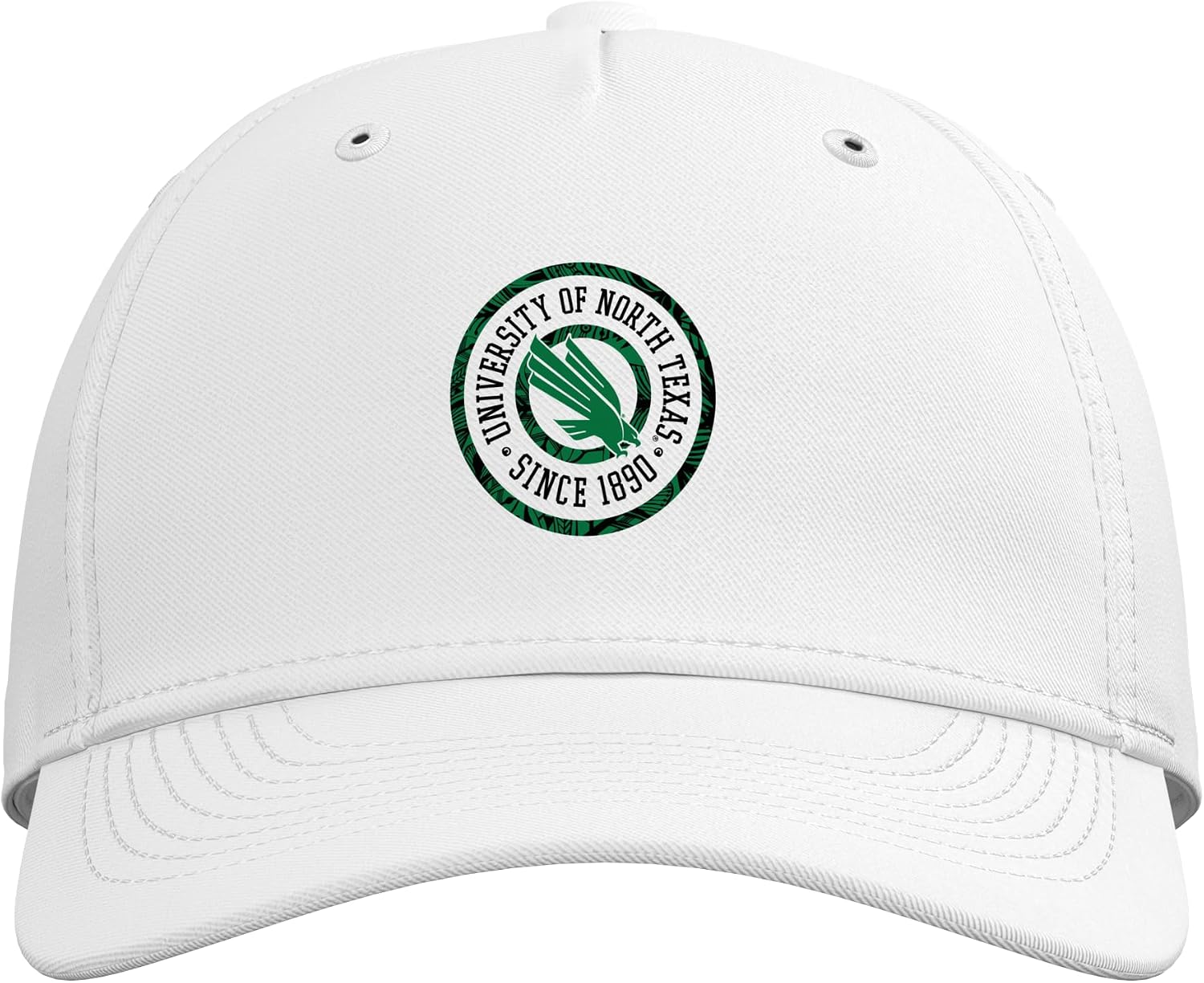 North Texas Mean Green | NCAA University of Merch | 1709EL07 Adjustable Printed Baseball Hat