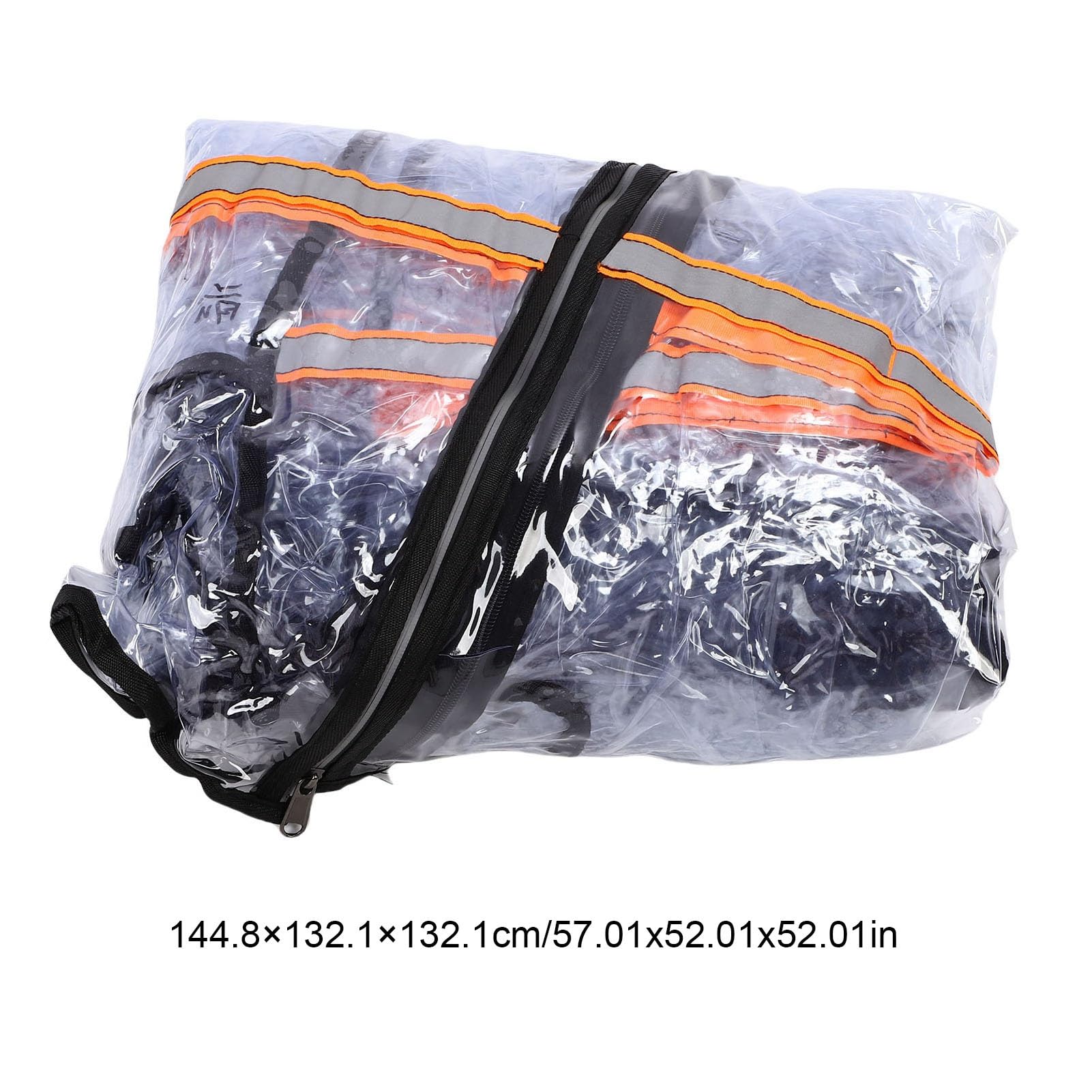 SENECESLI Housse de Pluie pour Chariot élévateur, Housse Universelle Transparente pour Chariot élévateur avec capacité de 6 000 Lb, Matériau EVA Imperméable pour une Protection contre les Temps