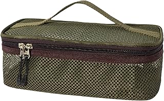 キャンプ用具オーガナイザー,携帯用キャンプ調理器具ポーチ メッシュ素材のカトラリーや化粧品収納バッグ キャンプバーベキューピクニック登山ビーチ冒険旅行用