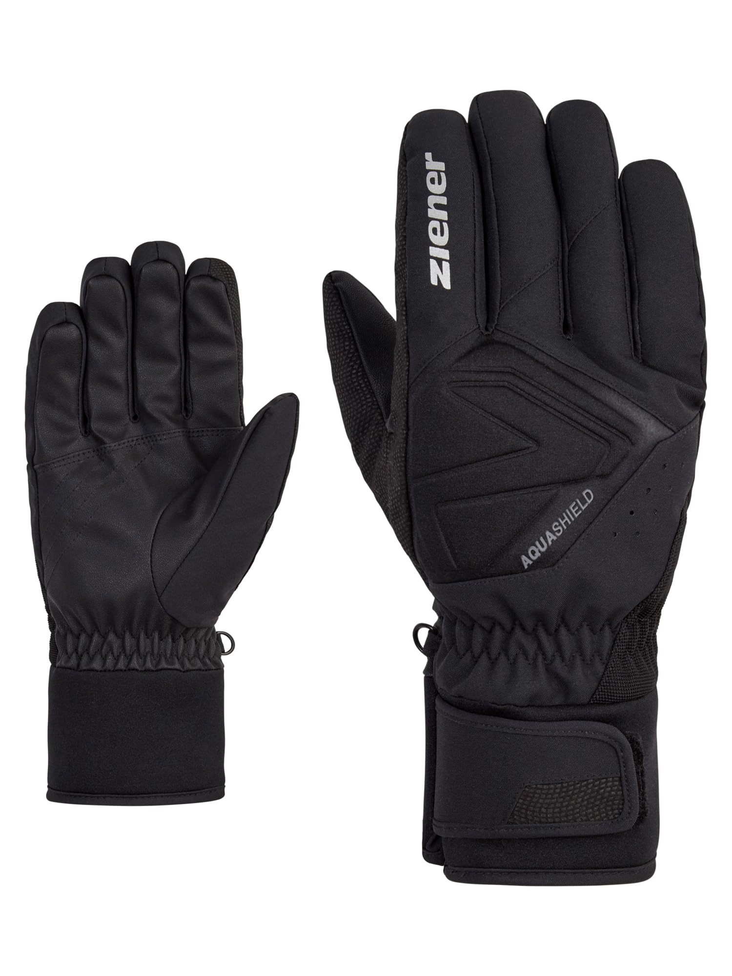 Alpine Men's Ski Gloves GATIS Aquashield Black