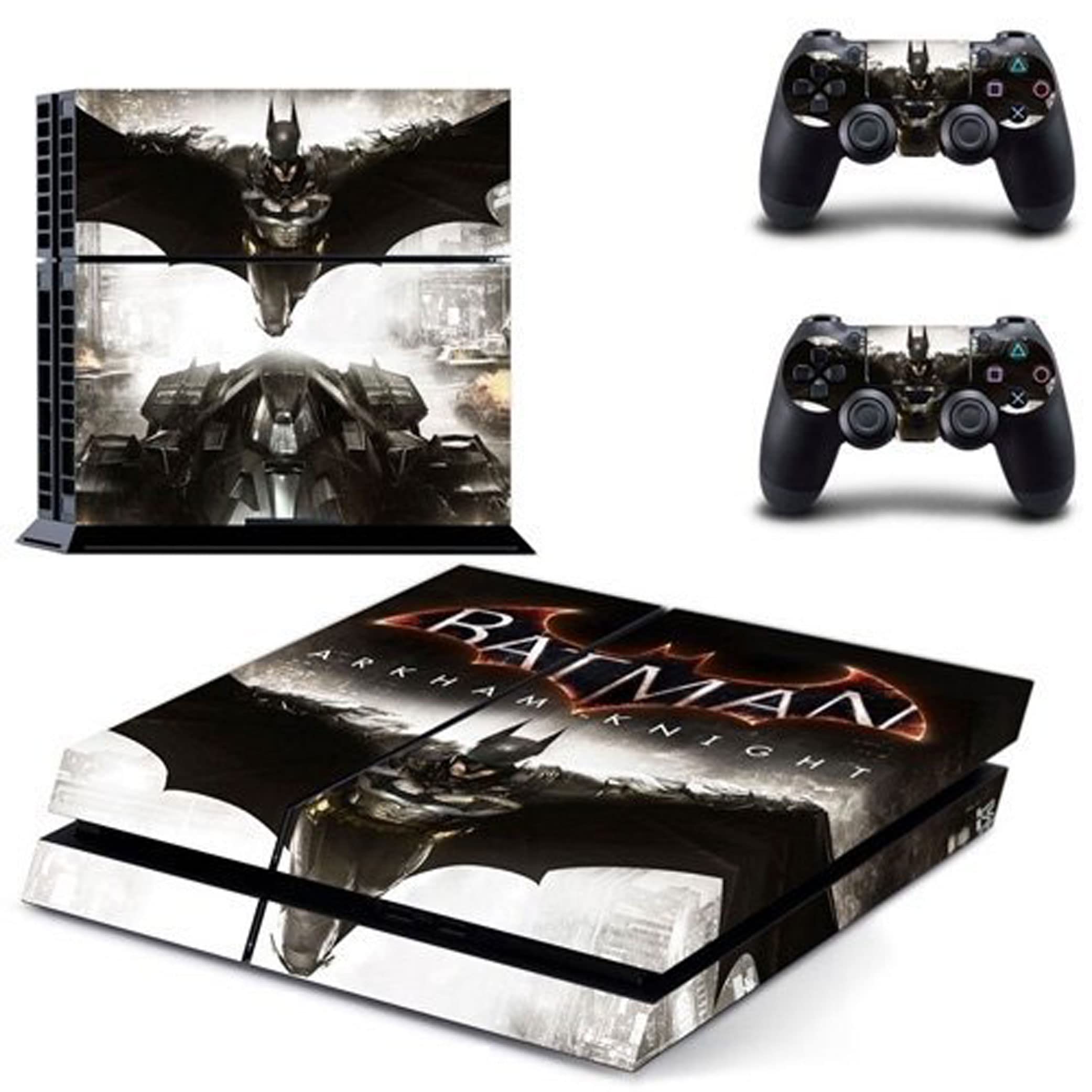Elton Batman Ark-ham Theme Skin Sticker Cover for PS4 Console and Controllers [video game] (B077RZV2DX) Amazon Price History, Amazon Price Tracker