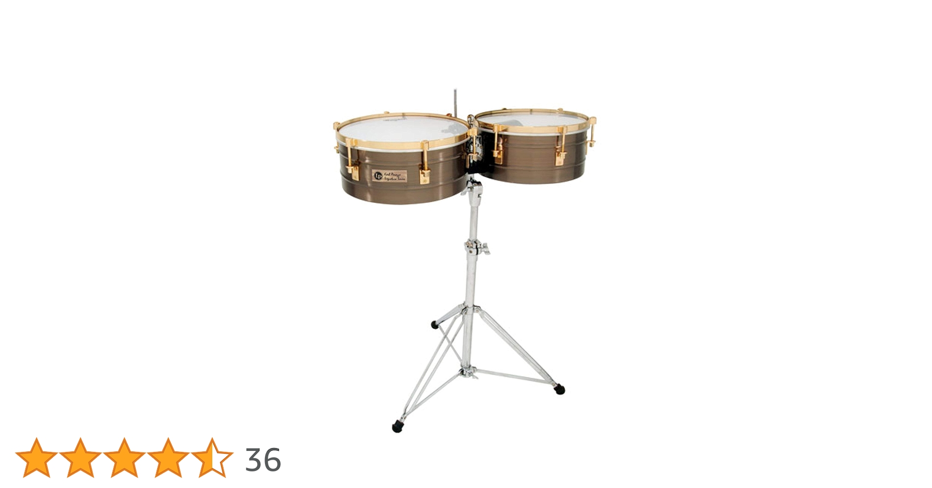 り16●LPエルピーティンバレスMatador by CP 36インチ Amazon.com: Lp Matador Timbales Brushed Nickel : Musical