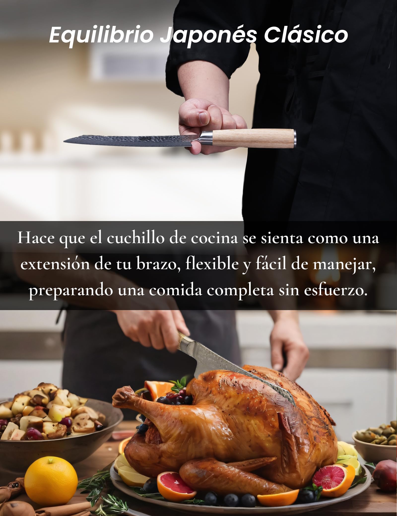 Cuchillo Santoku 18 cm, Núcleo VG-10 HRC60-62 Acero Inoxidable Damasco,Ultra-Duradero, Cuchillo de Cocina Profesional