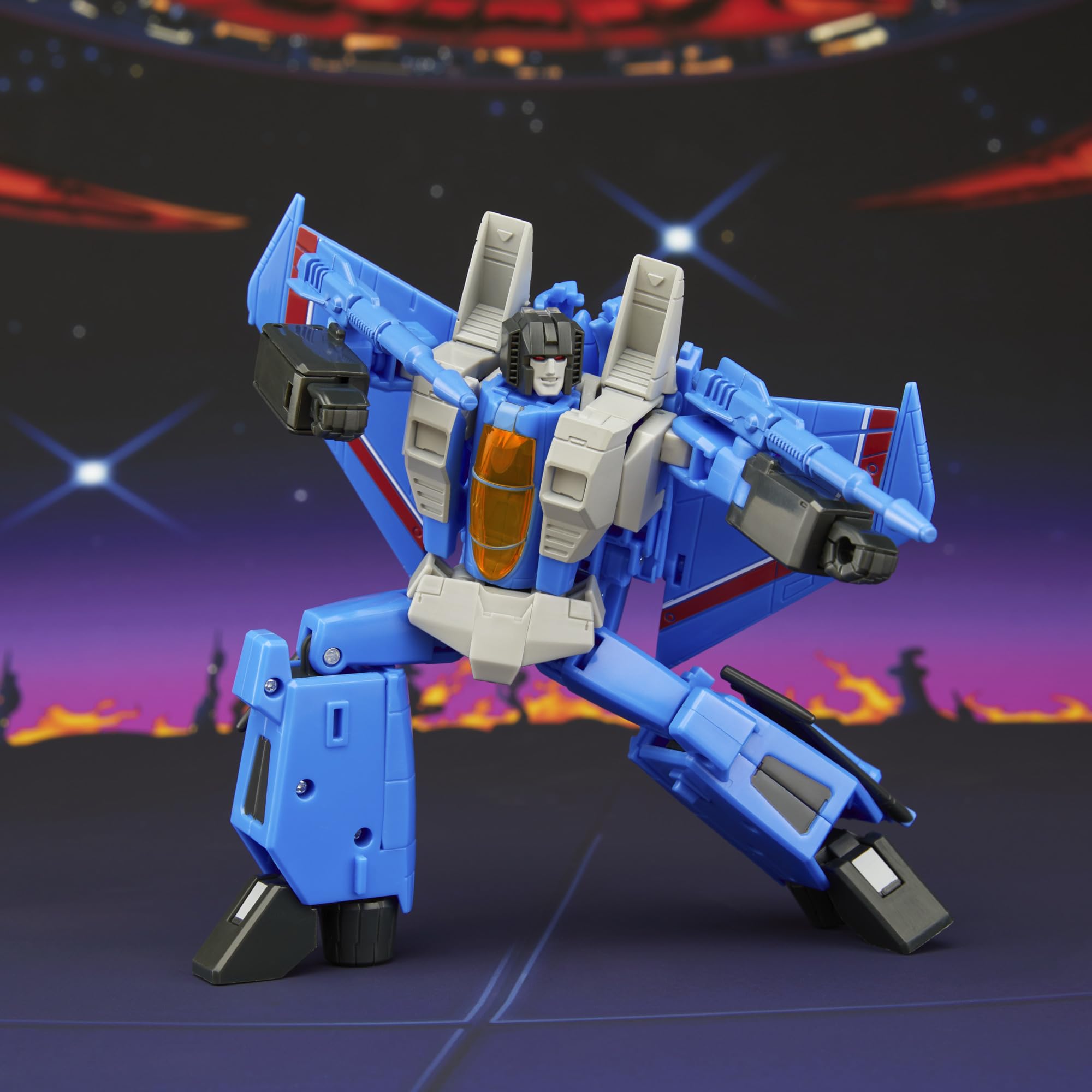 Transformers Studio Series Voyager Class, action figure di Thundercracker, ispirata al film The Movie