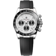 Pagani Design Mens Sapphire Glass Chronograph Stainless Steel Waterproof Luminous Watch Japanese Movement Men Quartz Watch for Men