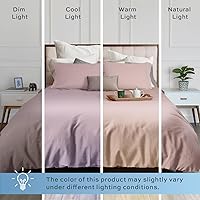 Vista 8 de White Classic Funda de edredón rosa tamaño queen, funda de edredón de microfibra con cremallera, juego de 1 funda de edredón con 2 fundas