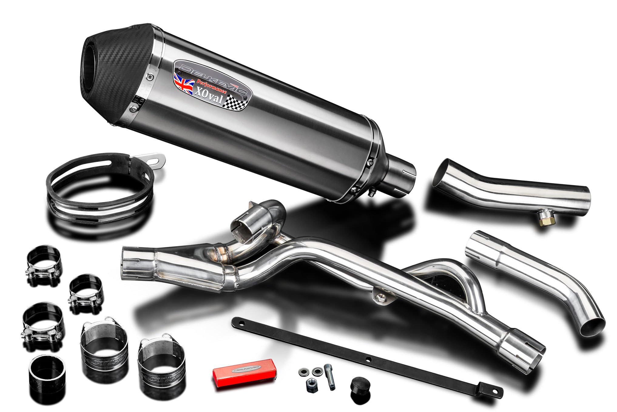 Ｖストローム650 C733A デルケビック トライオーバルマフラー Vストローム650 C733A デルケビック トライオーバルマフラー