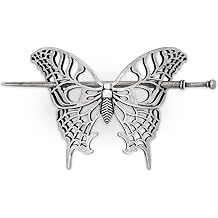 Vintage Antique Medieval Hollow Butterfly Hairpin Hair Stick Hair Accessory for Women