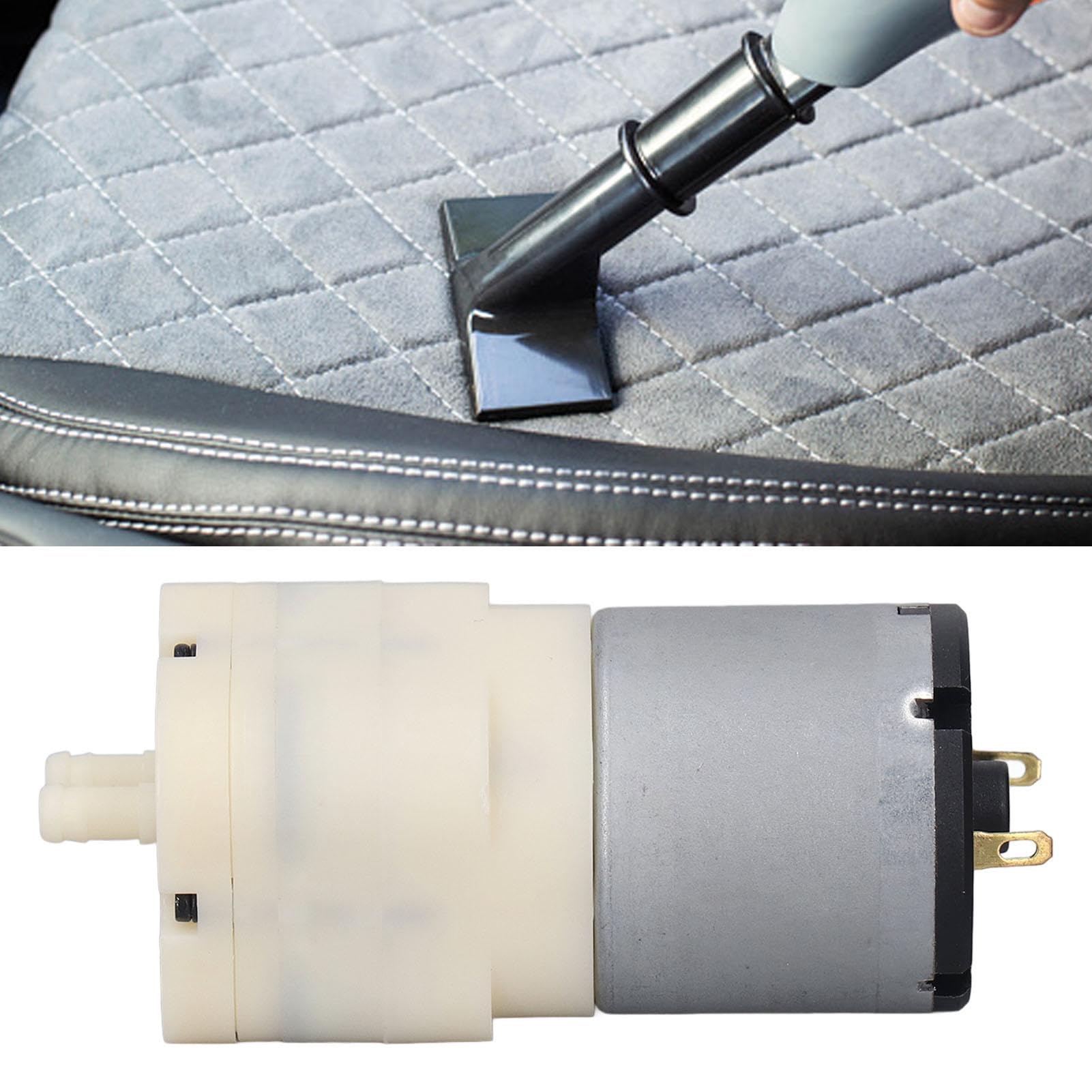 Micro Pompa A Vuoto DC 12V, Motore Micro Pompa A Vuoto 12V A Bassa Rumorosità, Pompa Elettrica Ad Aria Con Grande Volume D'Aria 8,0 Lpm, per Apparecchiature Mediche, Acquari, Pompa Ad Aria