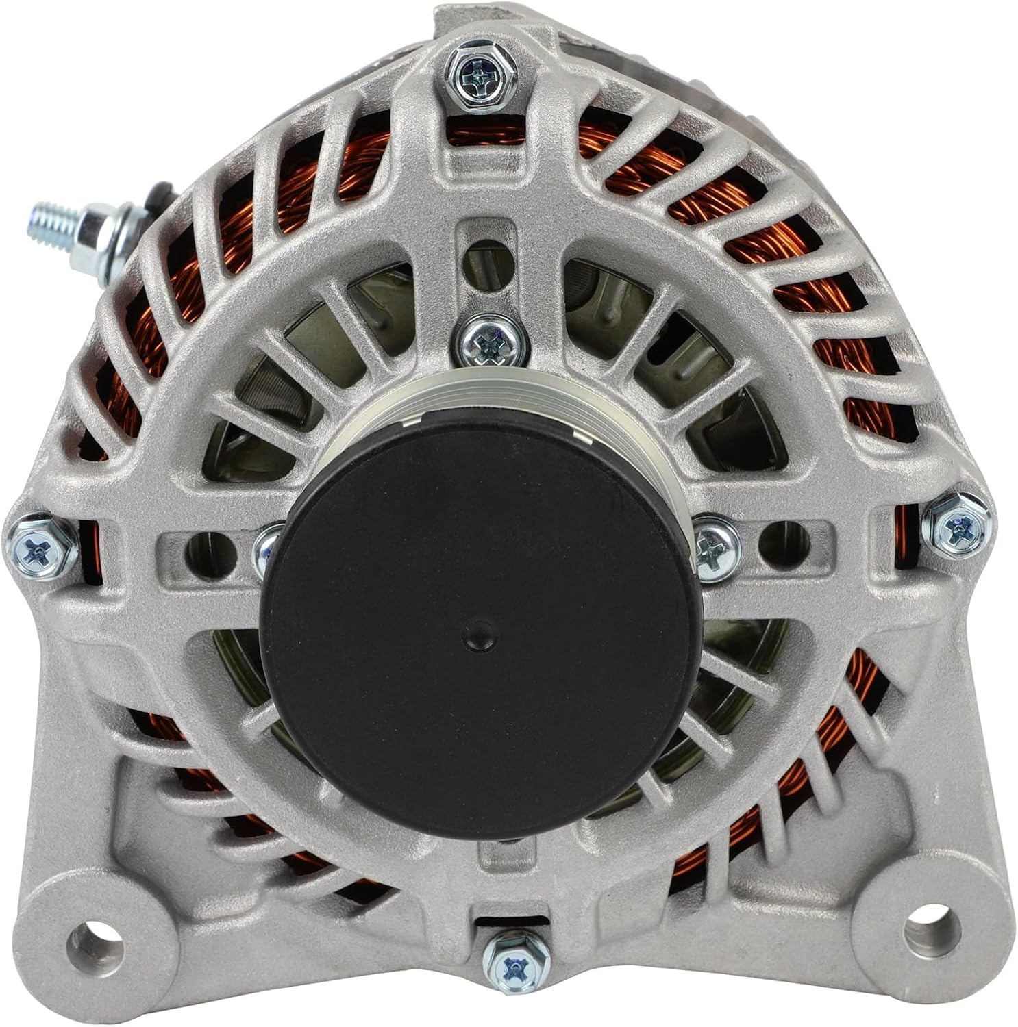 110A SCITOO Alternator New for Nissan for Altima 2.5L 2013-2018 12V CW 6-Groove Clutch Pulley Ref: 11657