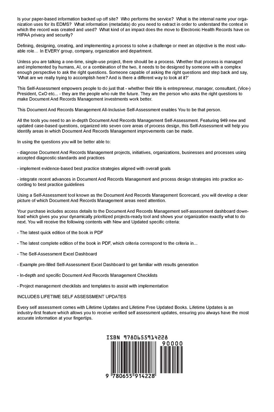 Document And Records Management A Complete Guide