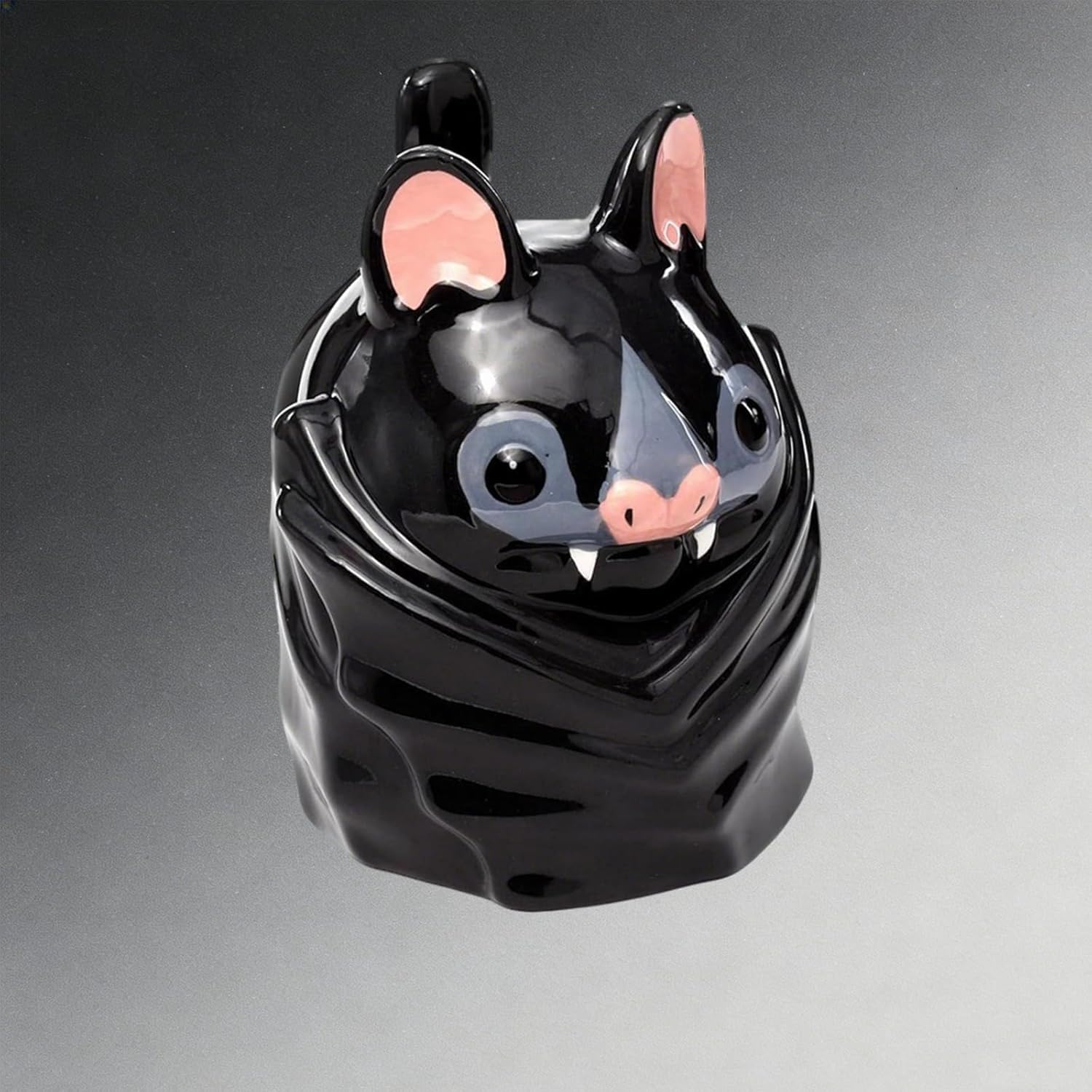 Mug chauve-souris anti-renversement avec son socle lesté stable