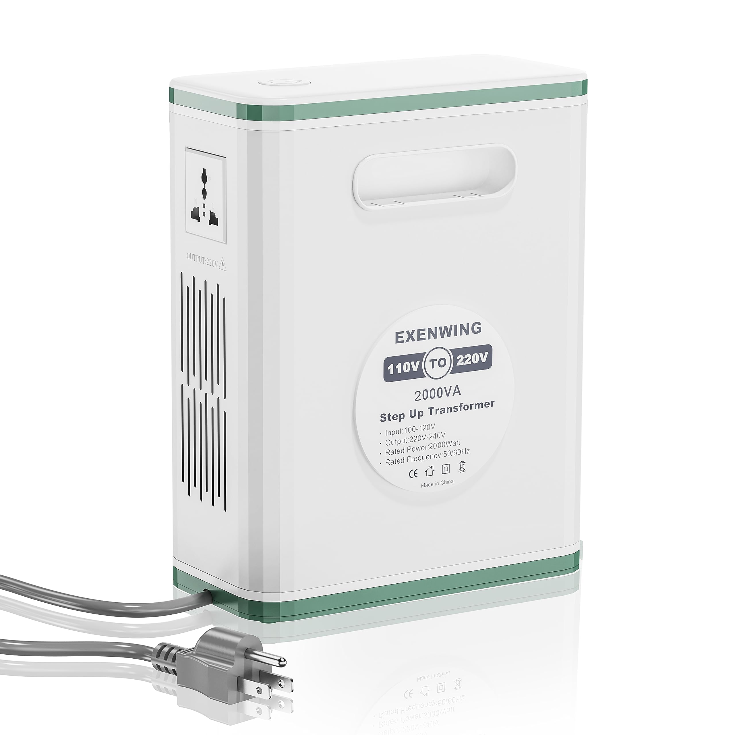 Amazon.co.jp: EXENWING 2000ワット 110V - 220/230V 電圧コンバーター