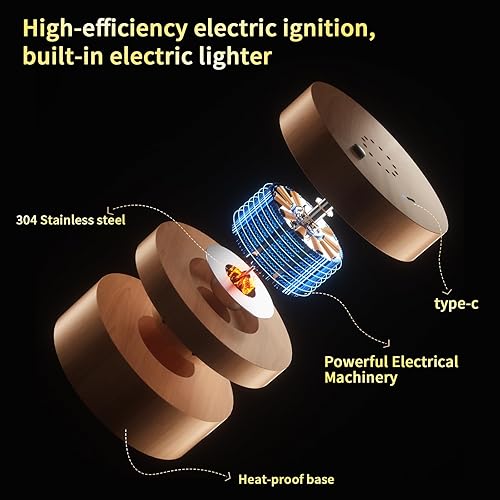 Miniatura 2 de Kit de ahumador de whisky eléctrico